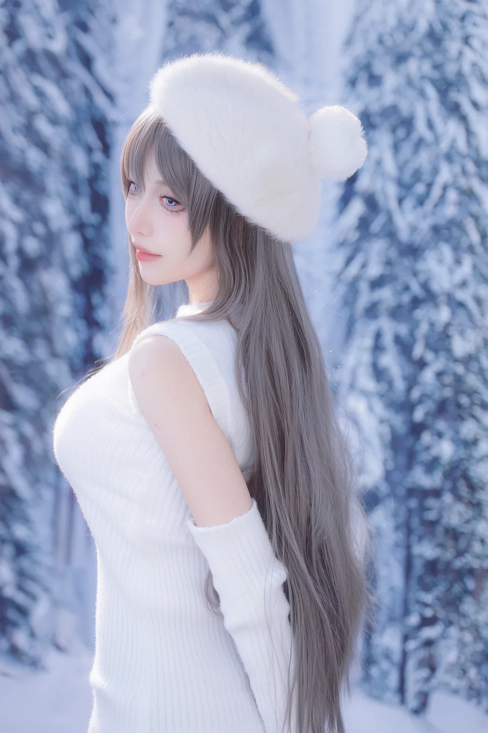 Shika小鹿鹿 - 麻衣学姐 [25P-418MB] tg@simisebaisi 【丝足阁】009.webp